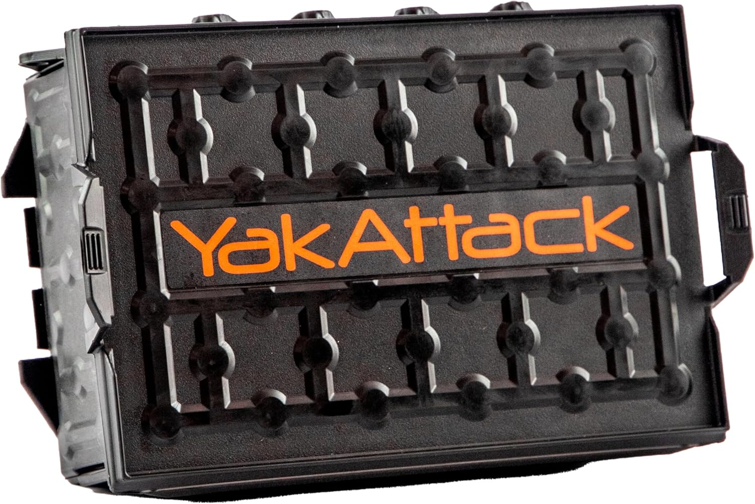 YakAttack TracPak Stackable Fishing Gear Storage Box, Black - Single Box (SSO-1003) | Kayak Fishing Accessories