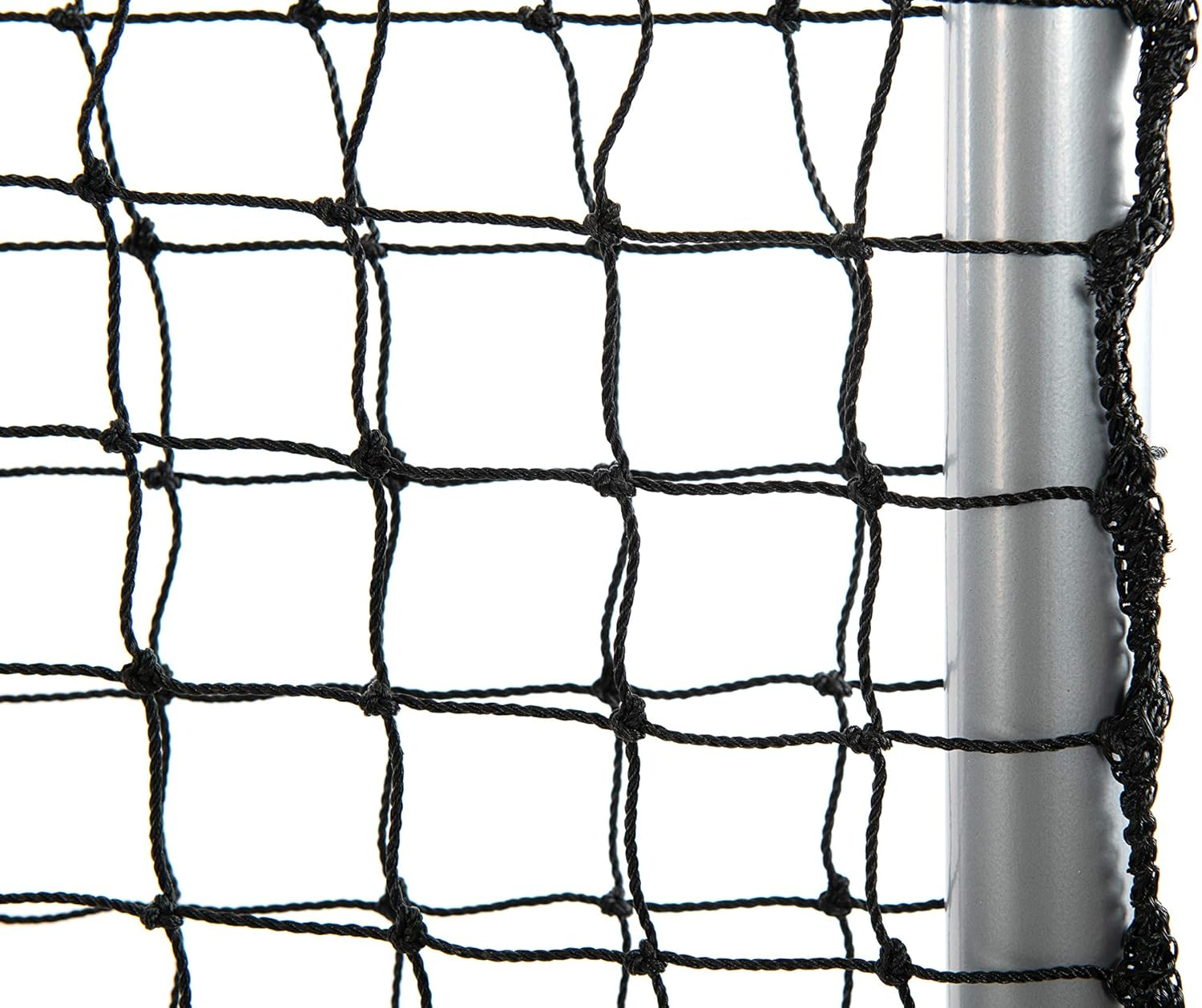 Black Steel 7' x 7' Sock Style Sports Ball Screen