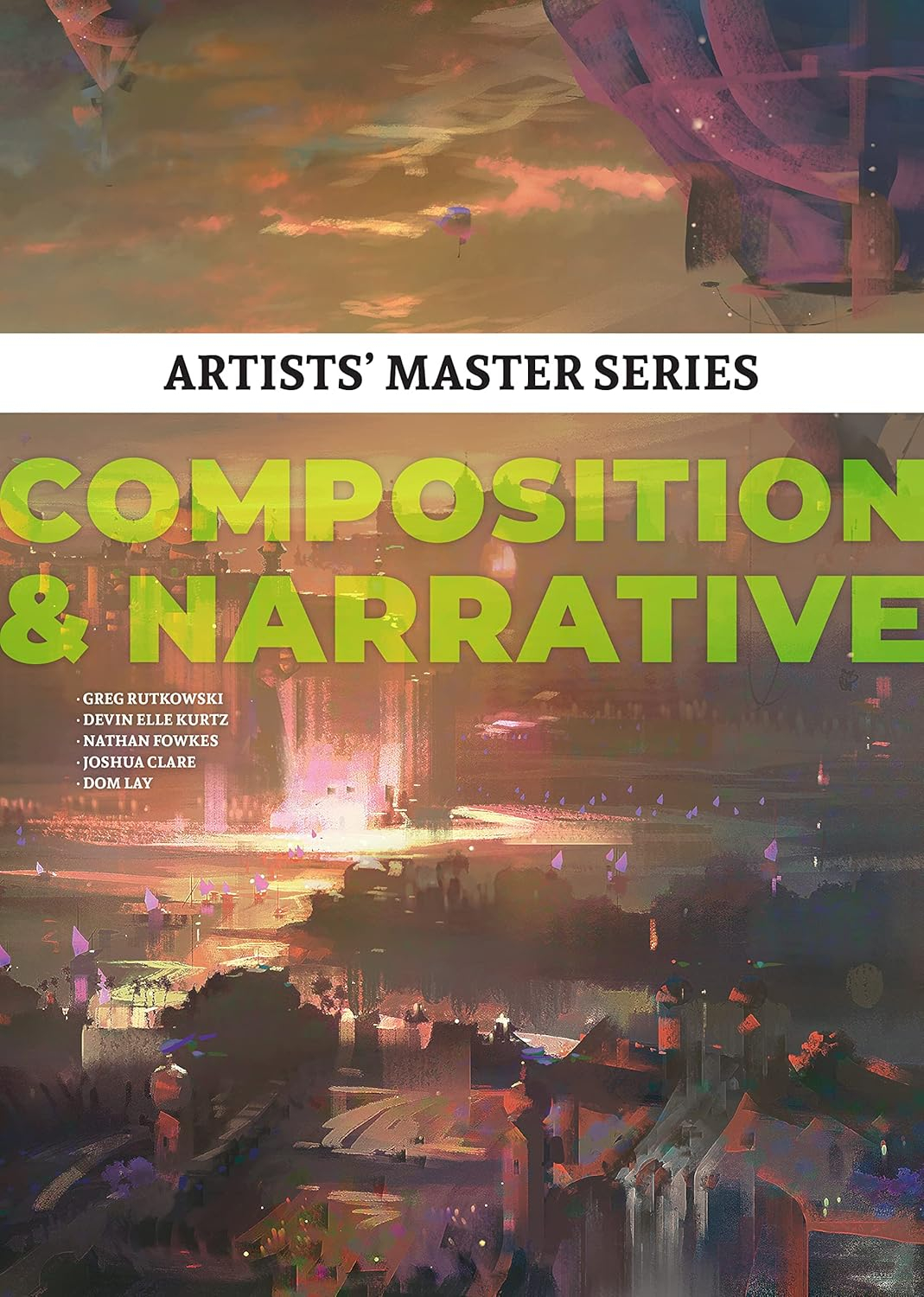 Artists' Master Series: Composition & Narrative - (Artists' Masters) by  3dtotal Publishing (Hardcover)