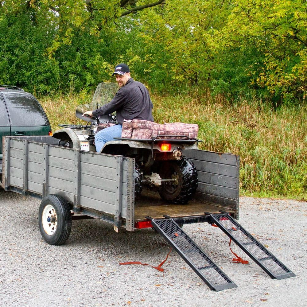 Black Widow ST-4811-1600-MV2 Steel 4' ATV Trailer Ramps