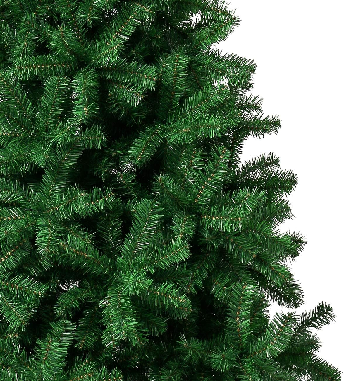 4-Foot Green PVC Tinsel Christmas Tree with Stand