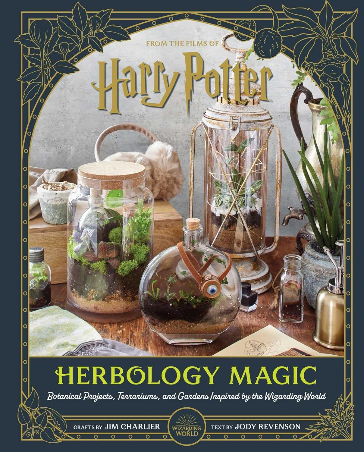 Harry Potter Inspired Hardcover Herbology Gardening Guide