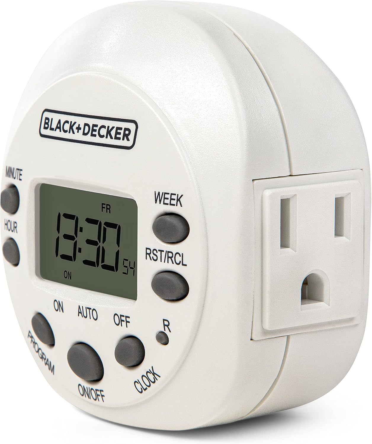 Black + Decker Indoor Grounded Digital Timer