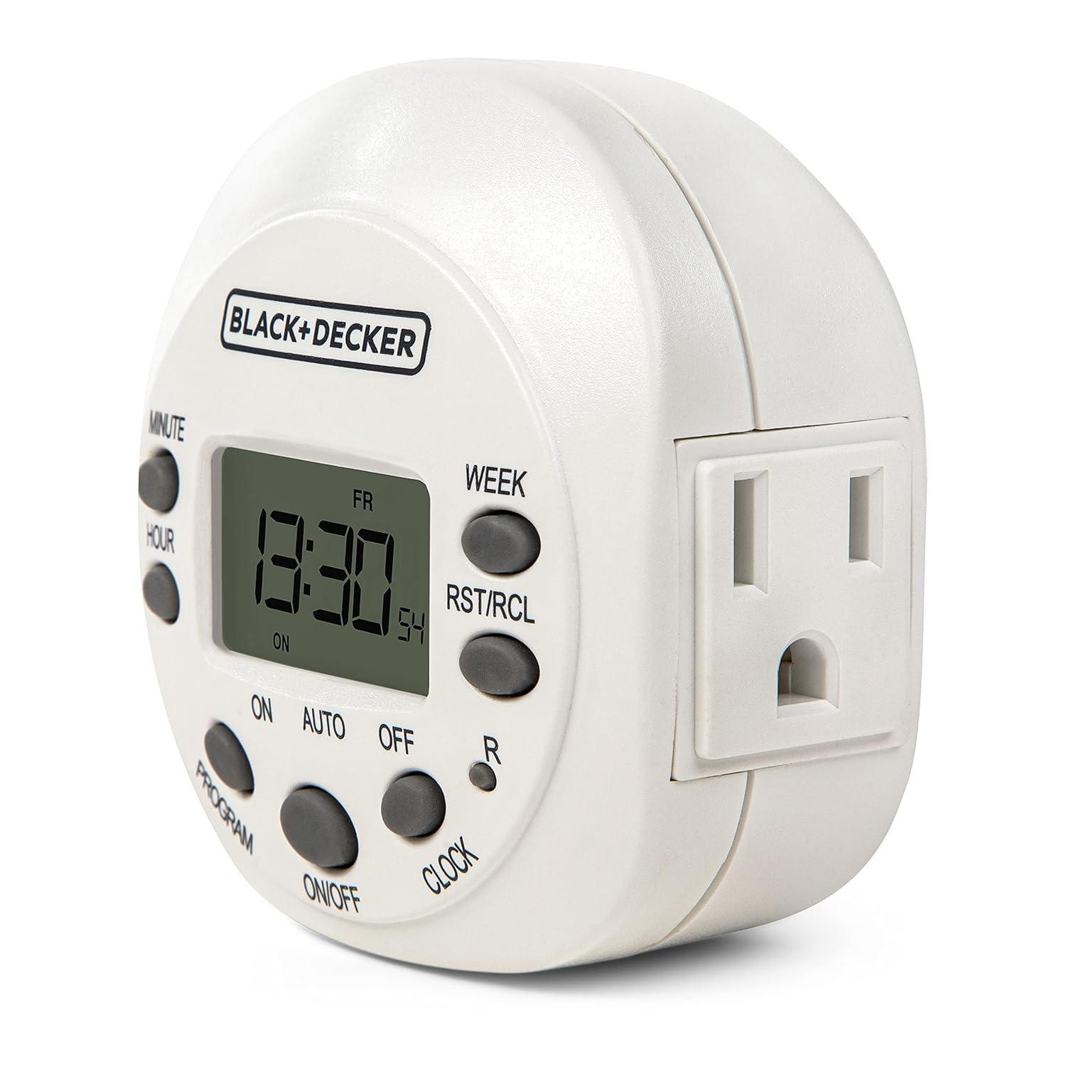 Black + Decker Indoor Grounded Digital Timer