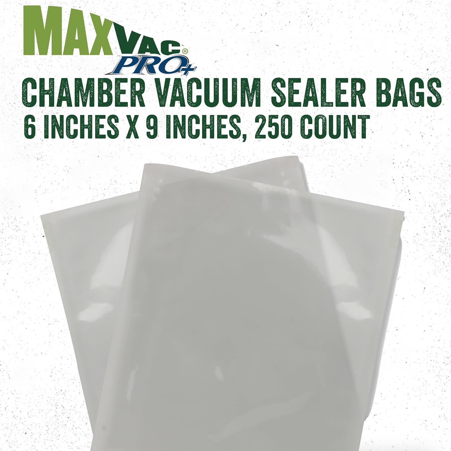 Clear Rectangular Leak Resistant Vacuum Sealer Bags, 6" x 9"