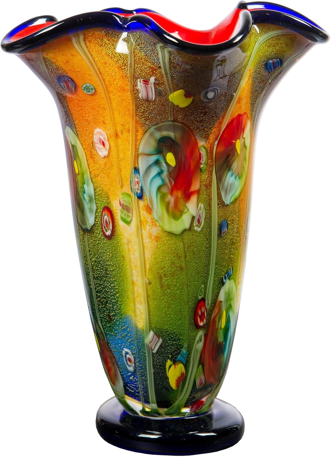 Dale Tiffany Coast Sand Favrile Vase