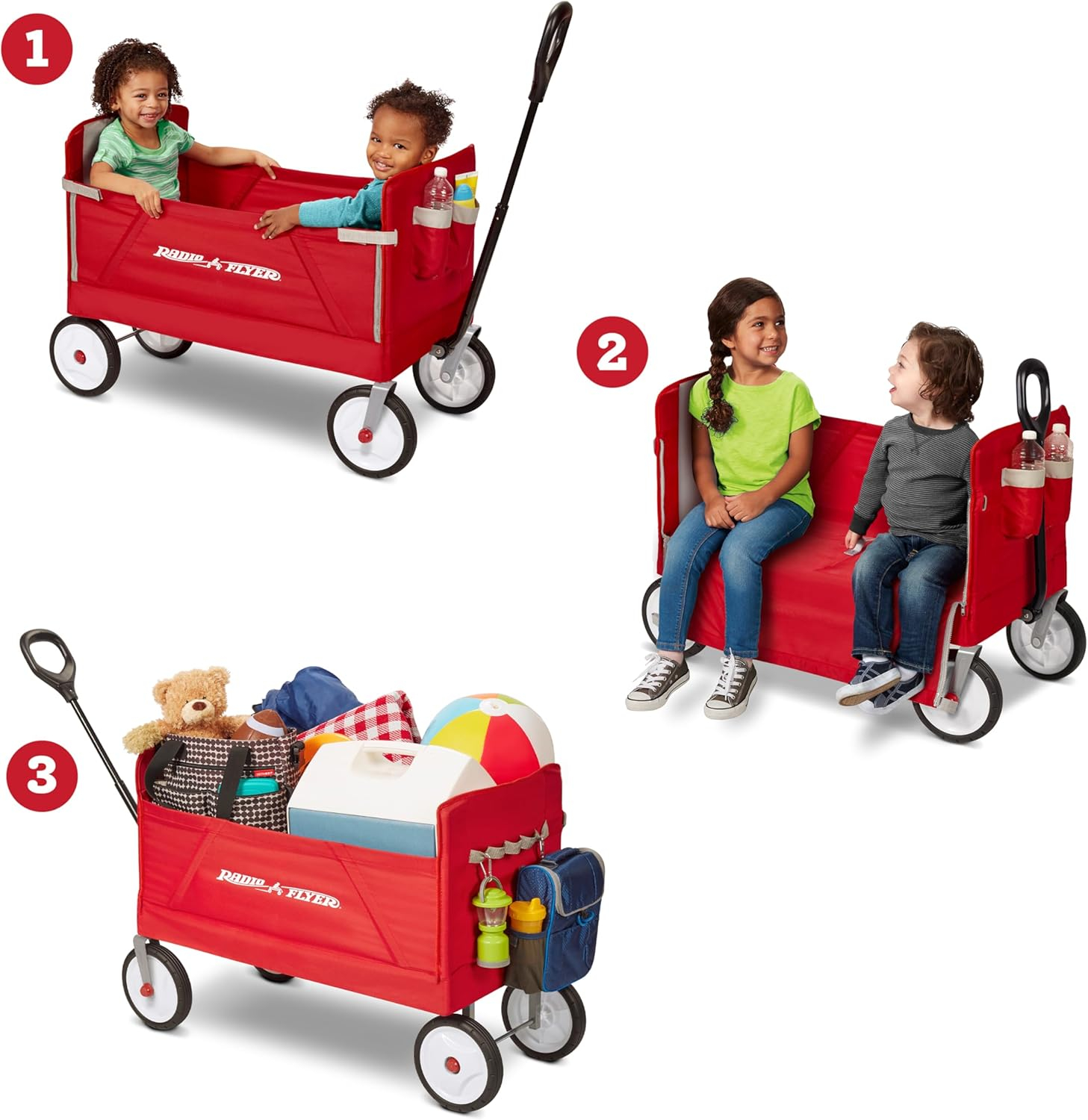 RADIO FLYER 3-IN-1 EZ FOLD WAGON