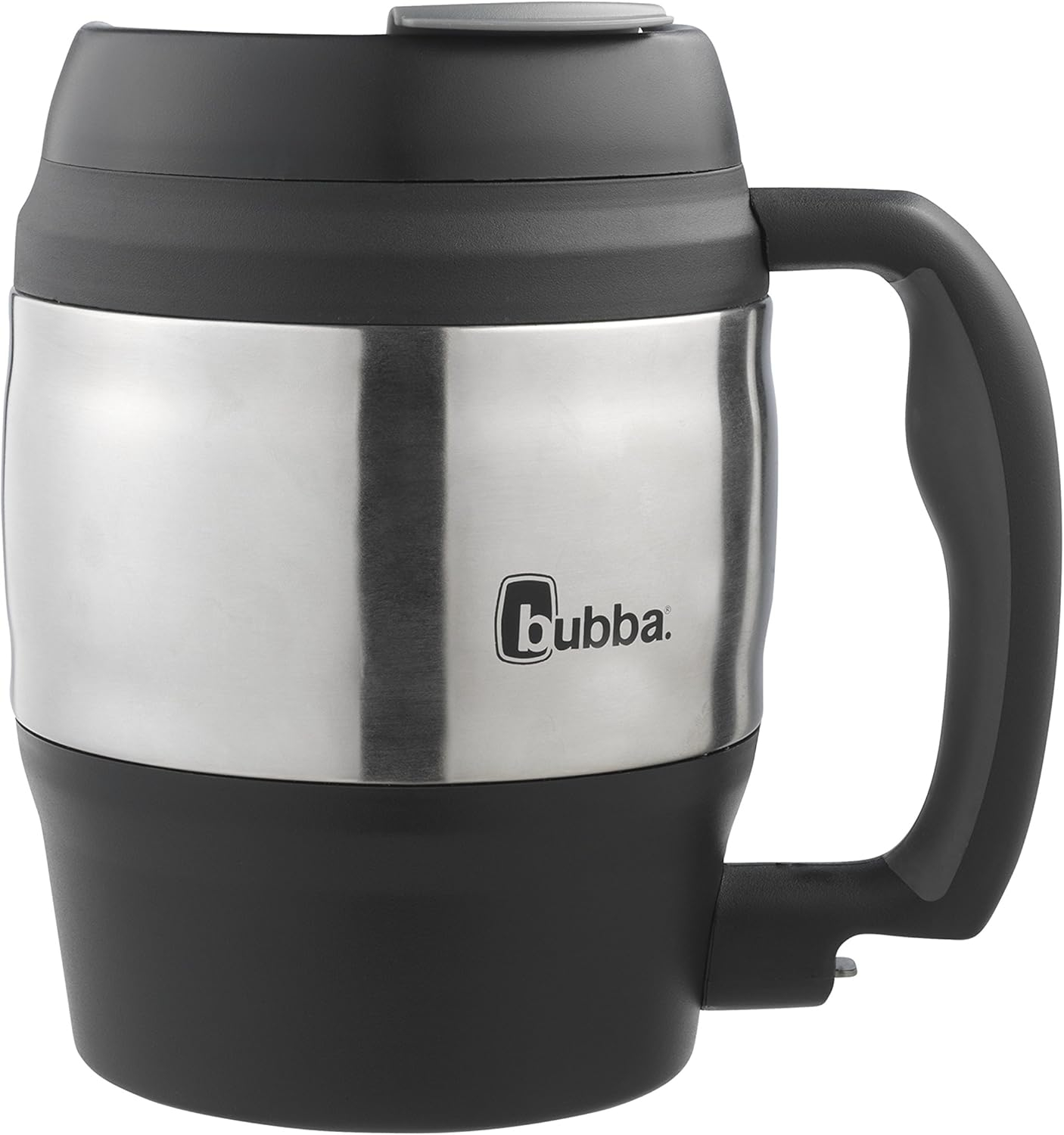 bubba Classic Stainless Steel Mug with Handle Black, 52 fl oz.