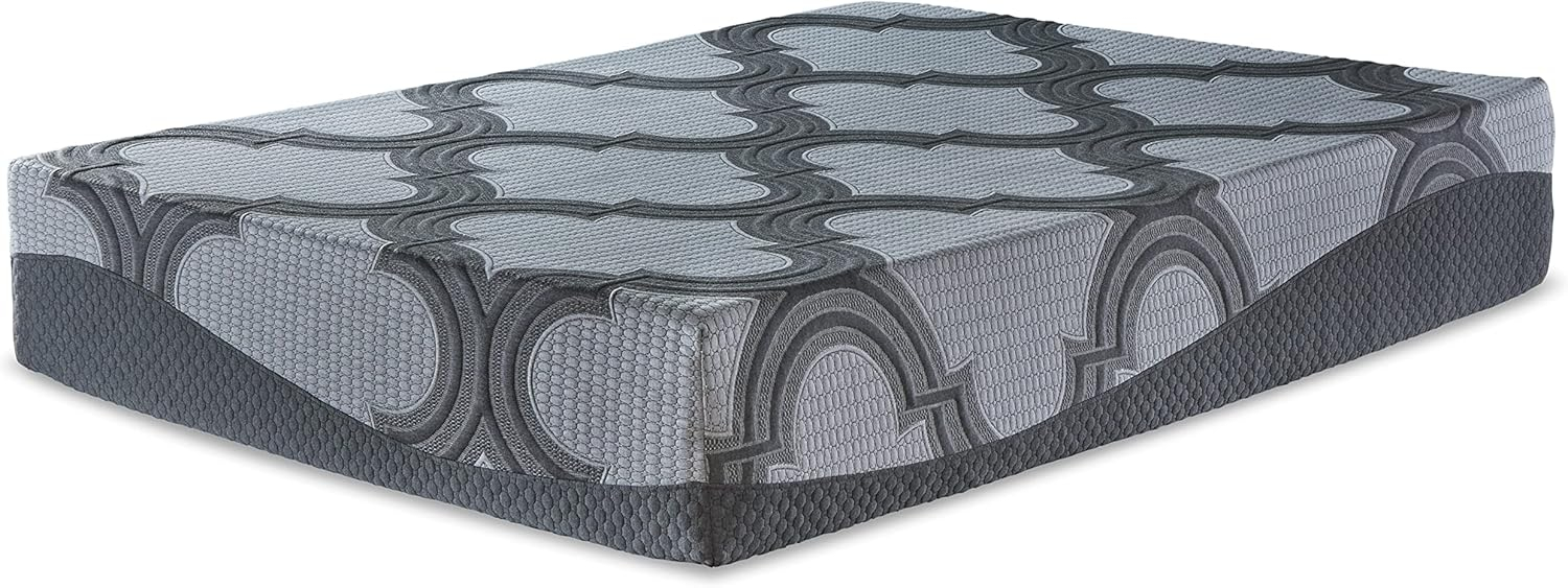 Signature Design by Ashley Twin Size Comfort Plus 10 Inch Hybrid Mattress with Lumbar Support Gel Memory Foam