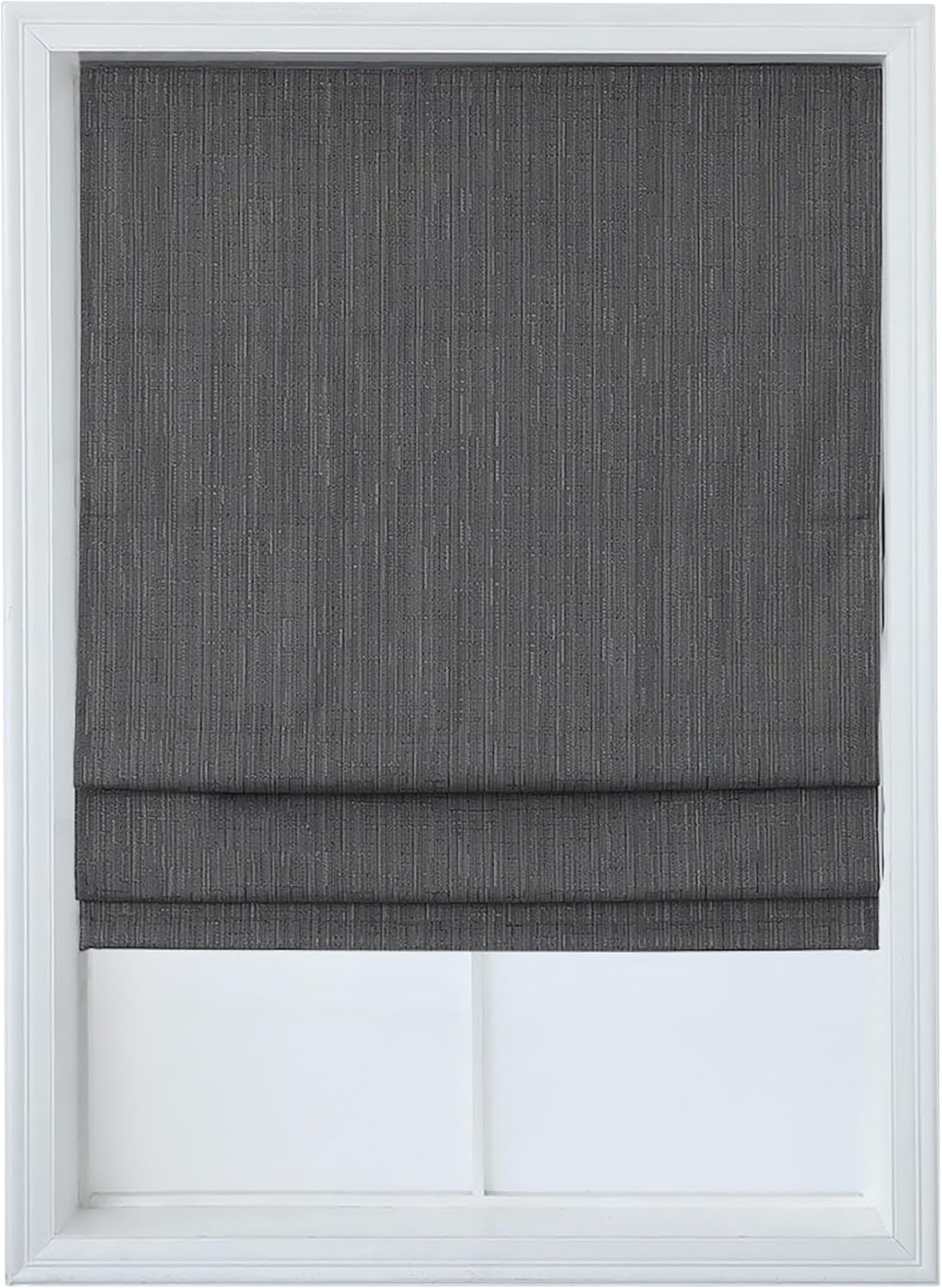 Cordless Blackout Fabric Roman Shades for Indoor Windows