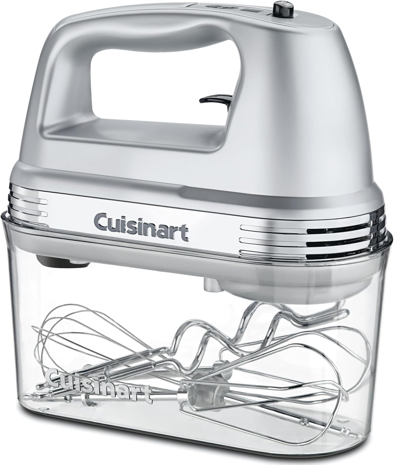 Cuisinart Power Advantage Plus 9-Speed Hand Mixer with Storage Case, Brushed Chrome, HM-90BCS