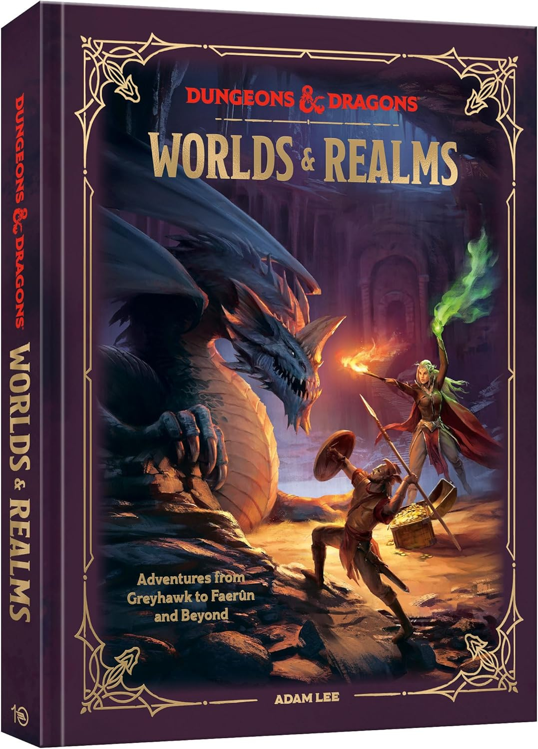 Dungeons & Dragons Worlds & Realms - by  Adam Lee & Official Dungeons & Dragons Licensed (Hardcover)