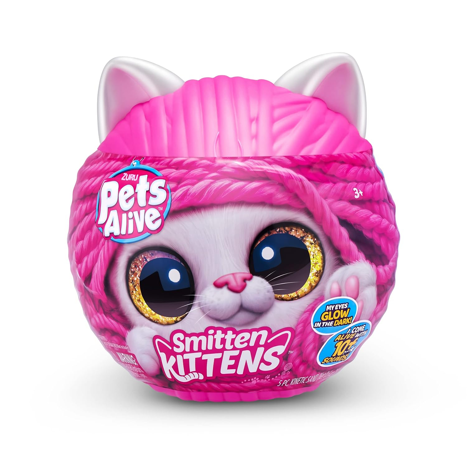 Pets Alive Smitten Kittens Surprise (Siamese Cat Mooloo) by ZURU Nurture Play Soft Toy Unboxing Adopt Interactive 10 Sounds