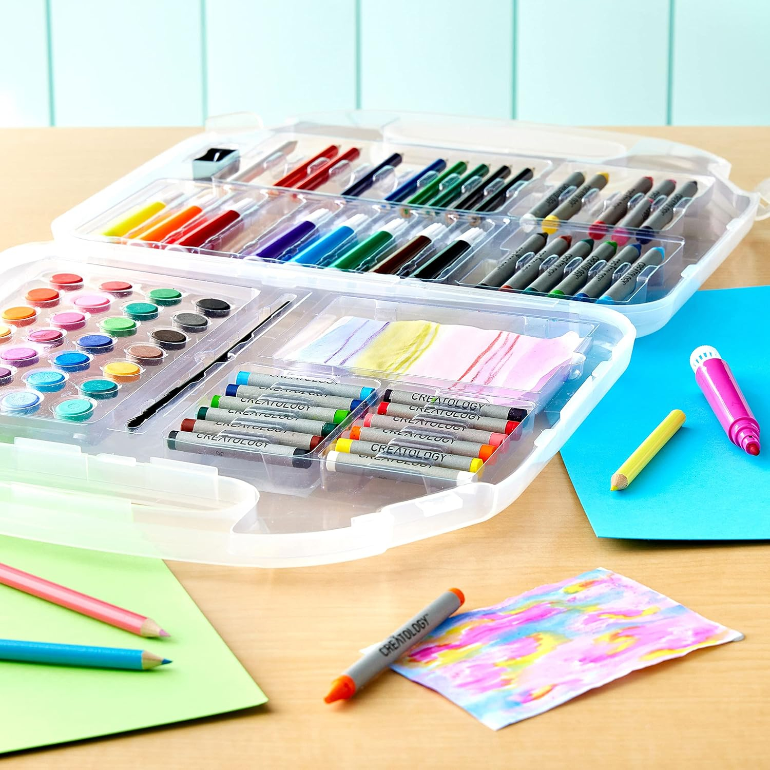 Creatology 100 Piece Multicolor Kid's Art Tote Kit