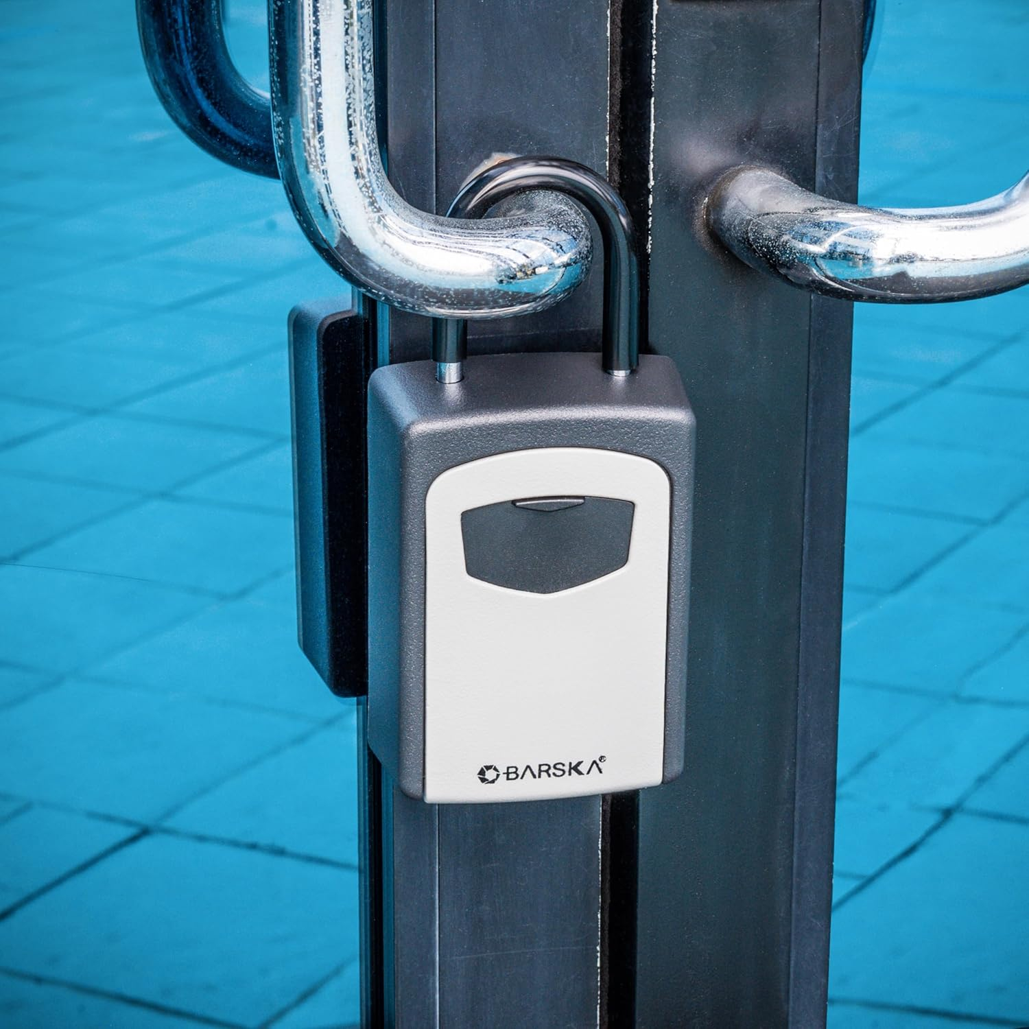 BARSKA - Key safe - combination - gray, black