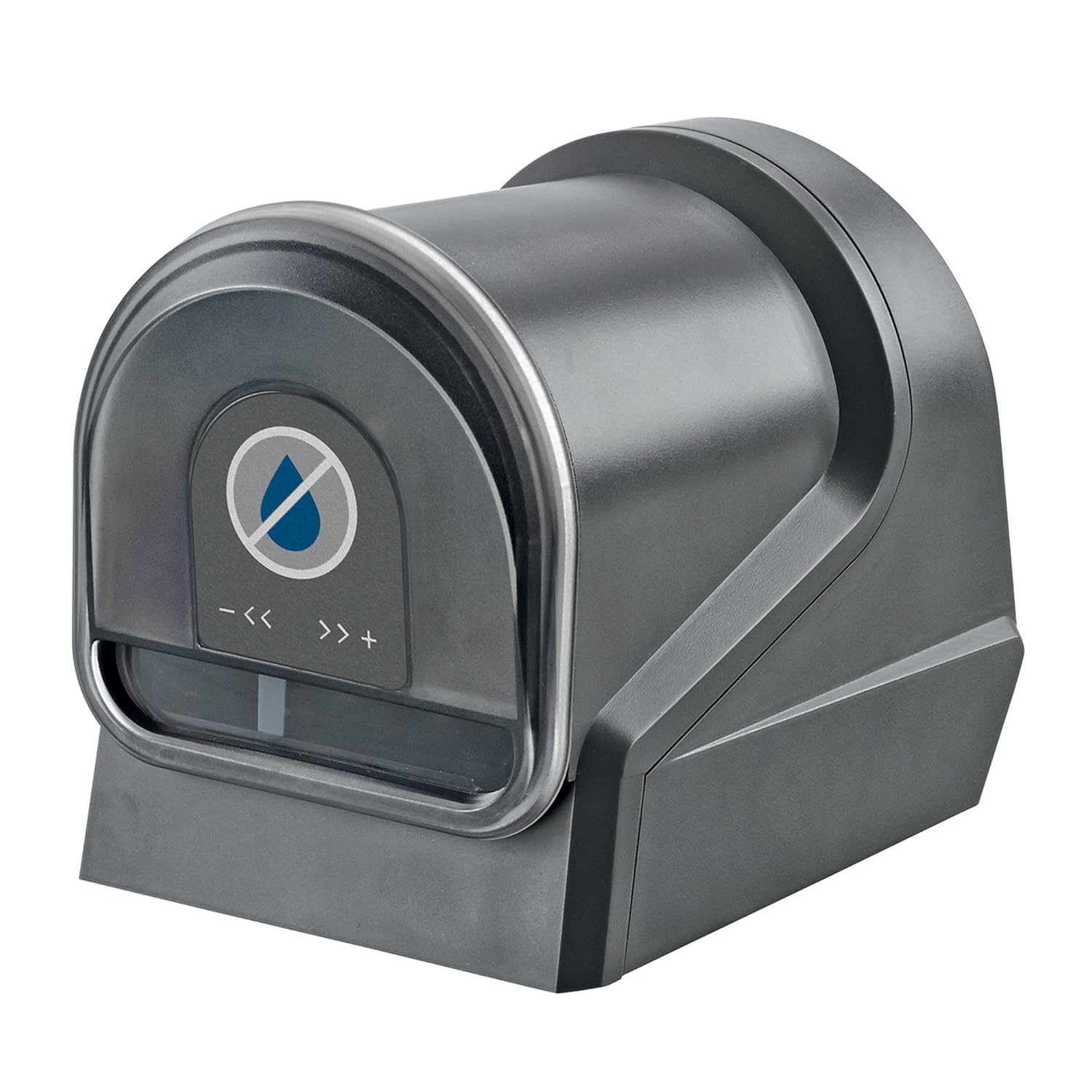 Black Battery-Powered Automatic Fish Feeder with LCD Display