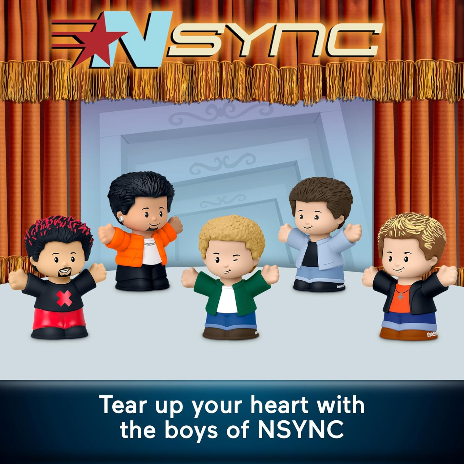 Little People Collector NSYNC Special Edition Set, 2.5", 5 Count
