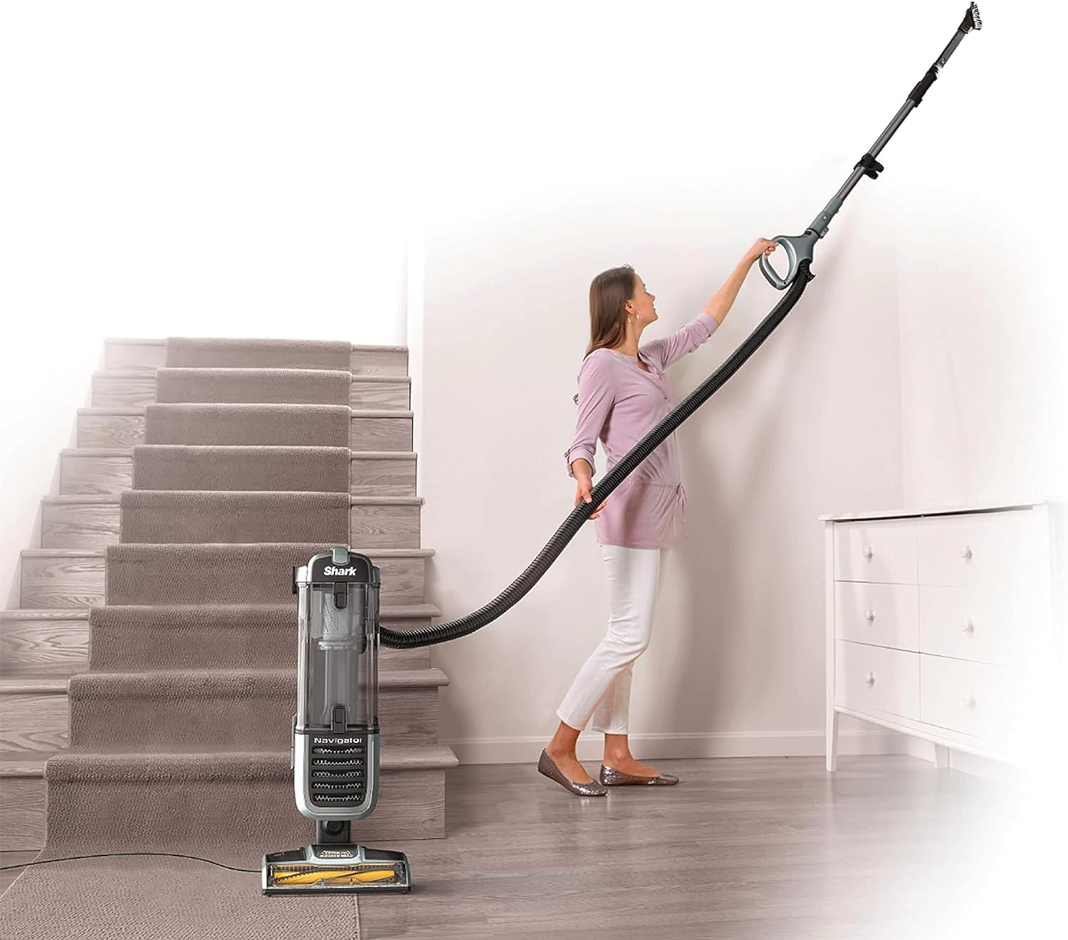 Shark Navigator® Self-Cleaning Brushroll Pet Upright Vacuum, ZU60