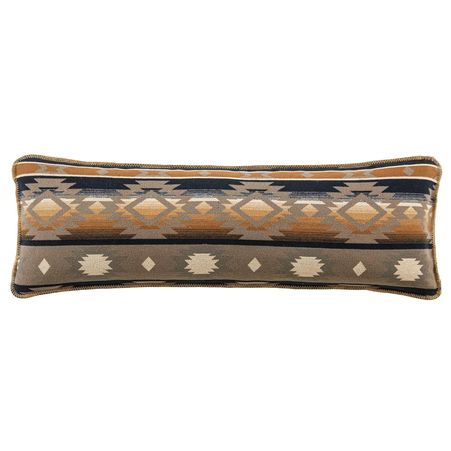 Paseo Road by HiEnd Accents Taos Wool Blend Yarn Dye Aztec Design Southwestern Lodge Throw Pillow