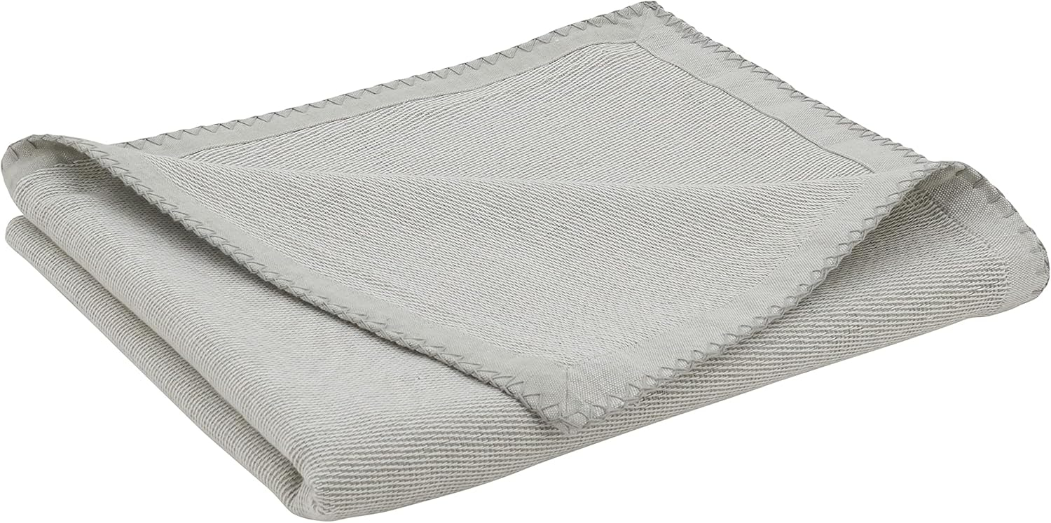 SARO LIFESTYLE Whipstitch Design Throw