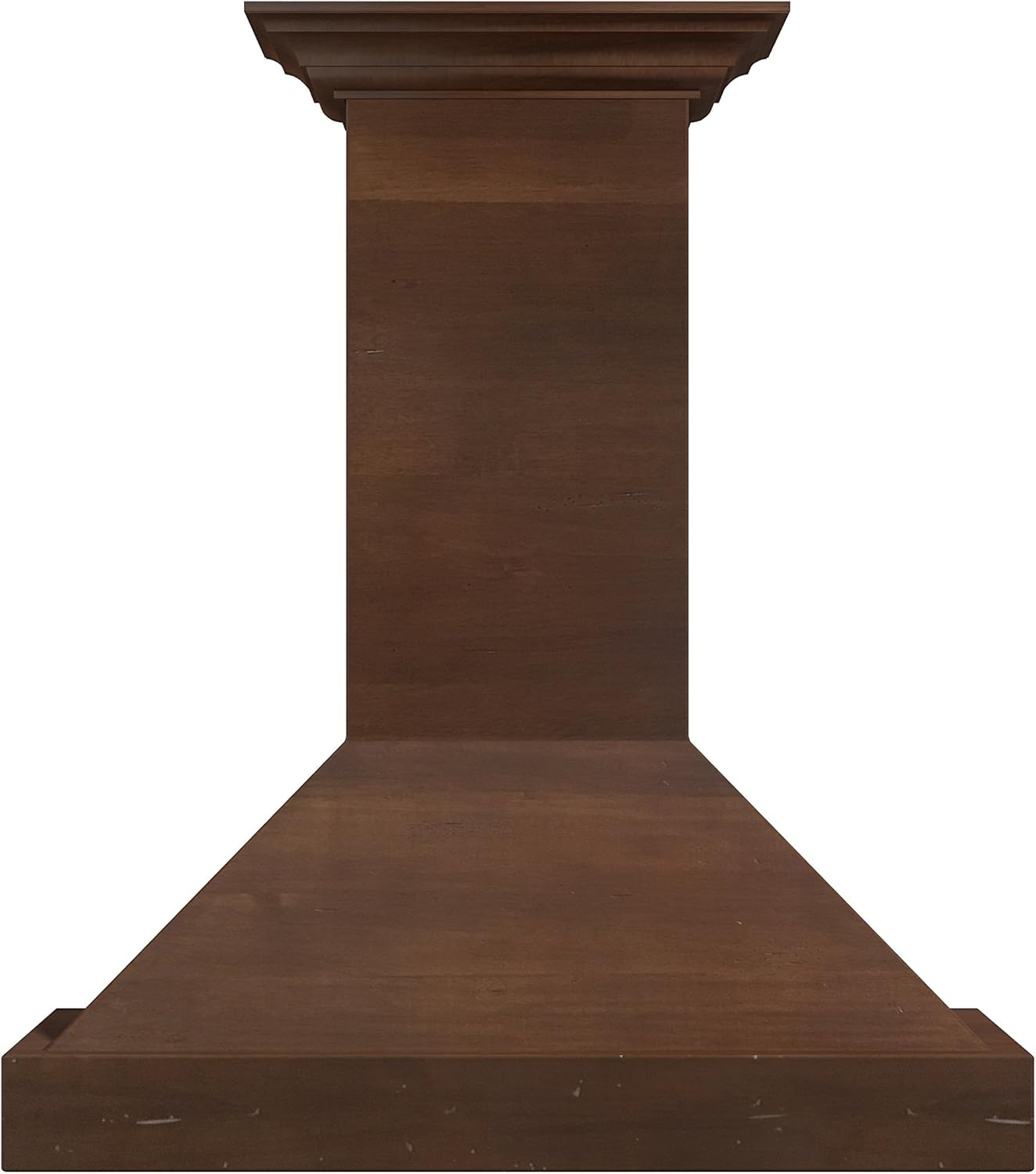 ZLINE 36" Convertible Vent Wooden Wall Mount Range Hood in Walnut