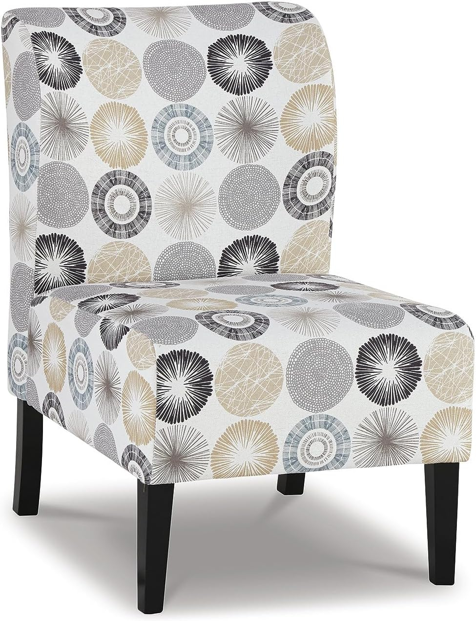 Signature Design by Ashley Casual Triptis Accent Chair  Gray/Tan