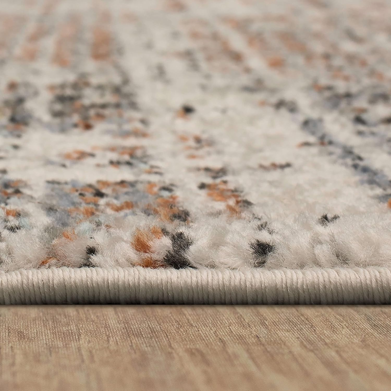 Mohawk Home Anderson Grey 1' 11" x 3' Abstract Geometric Area Rug Perfect for Living Room, Dining Room, Office