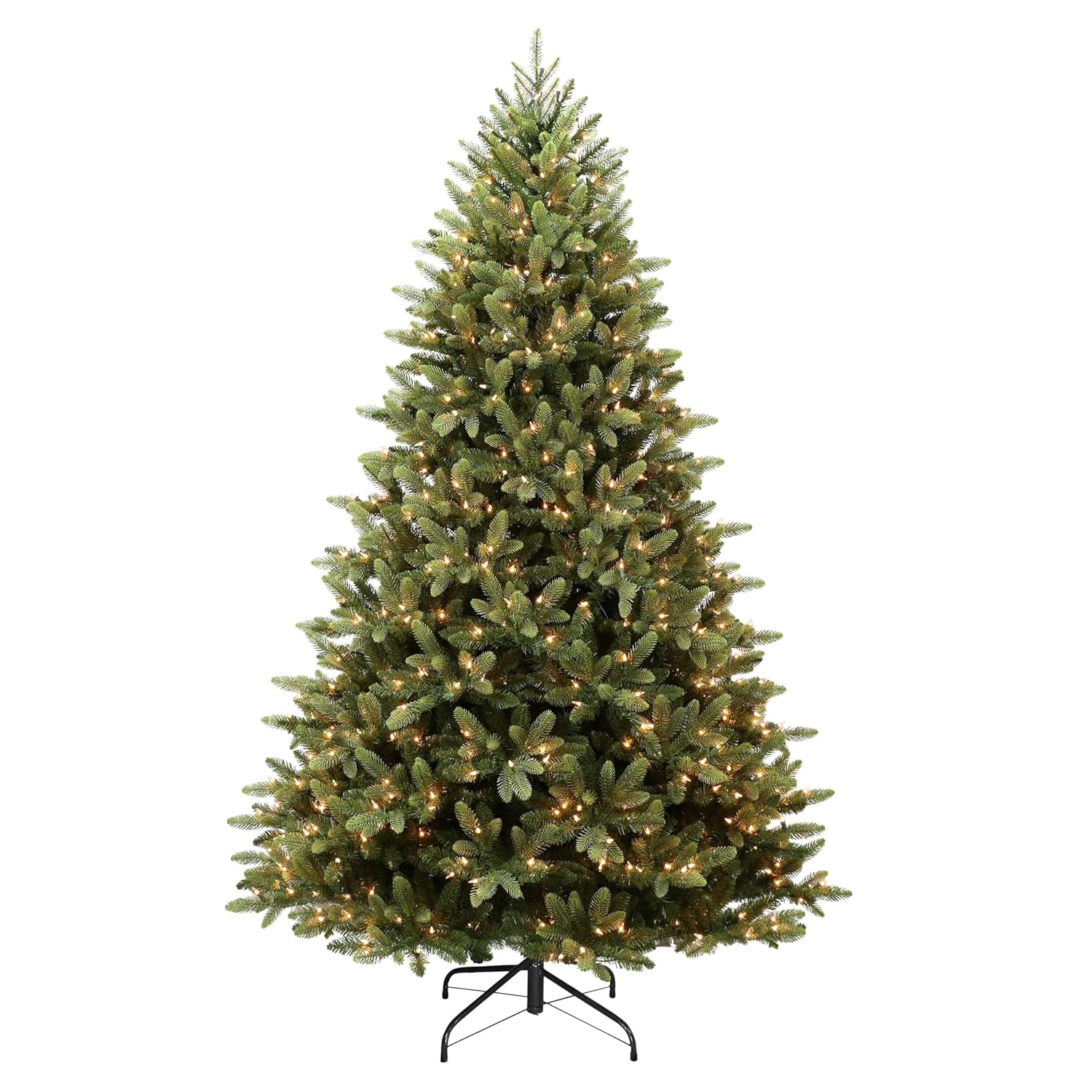 Puleo International 7.5 ft. Westford Spruce Pre-Lit Christmas Tree