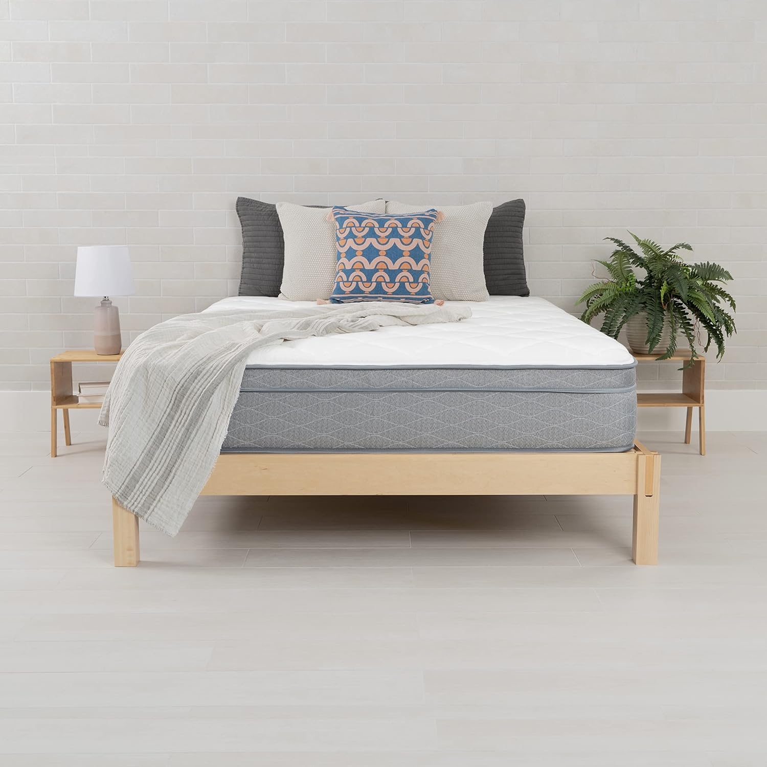 Dreamfoam Bedding Doze 11 Inch Plush Medium Soft Comfort Mattress, Short Queen