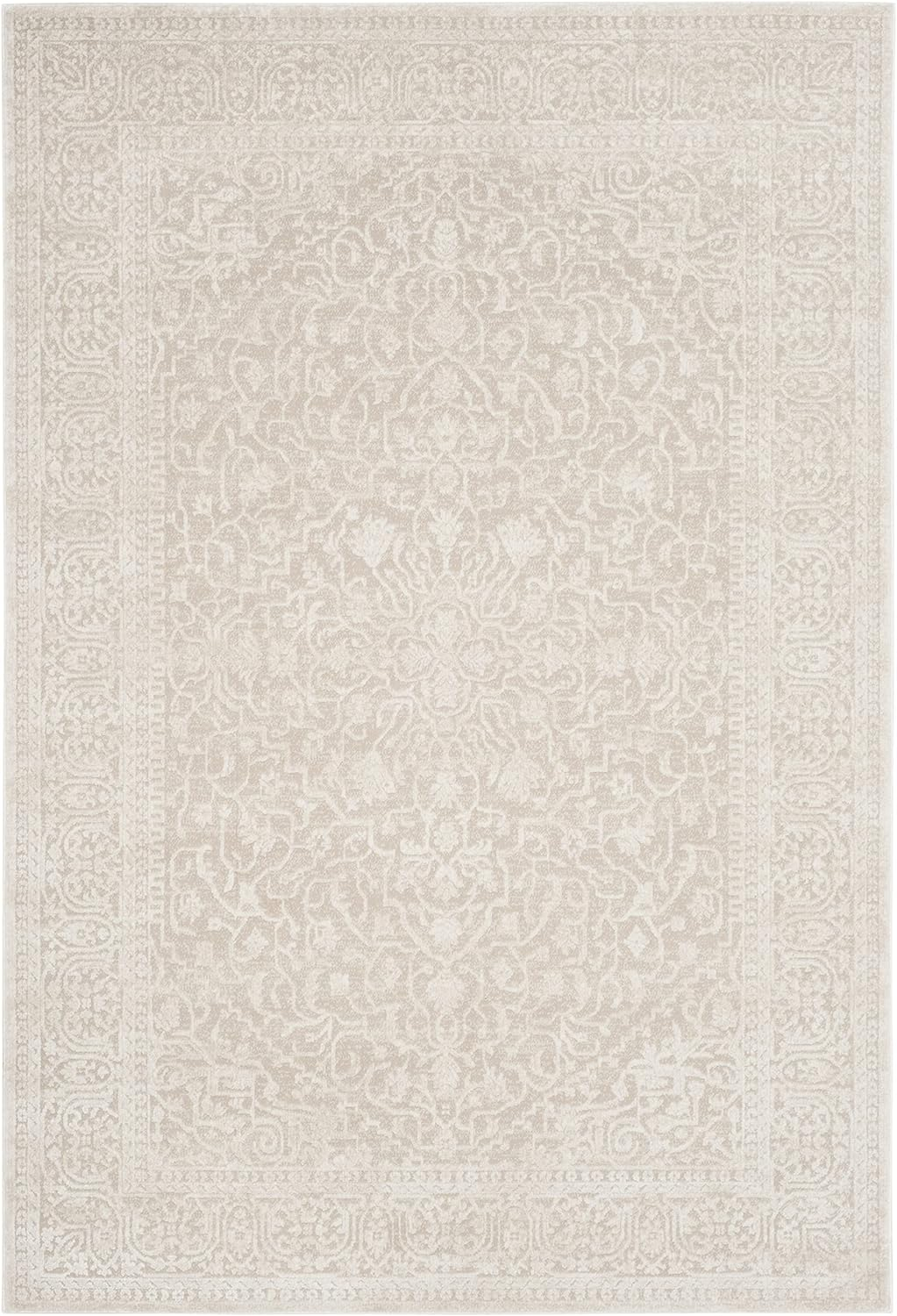 SAFAVIEH Reflection Dolkar Traditional Area Rug, Cream/Ivory, 10' x 14'