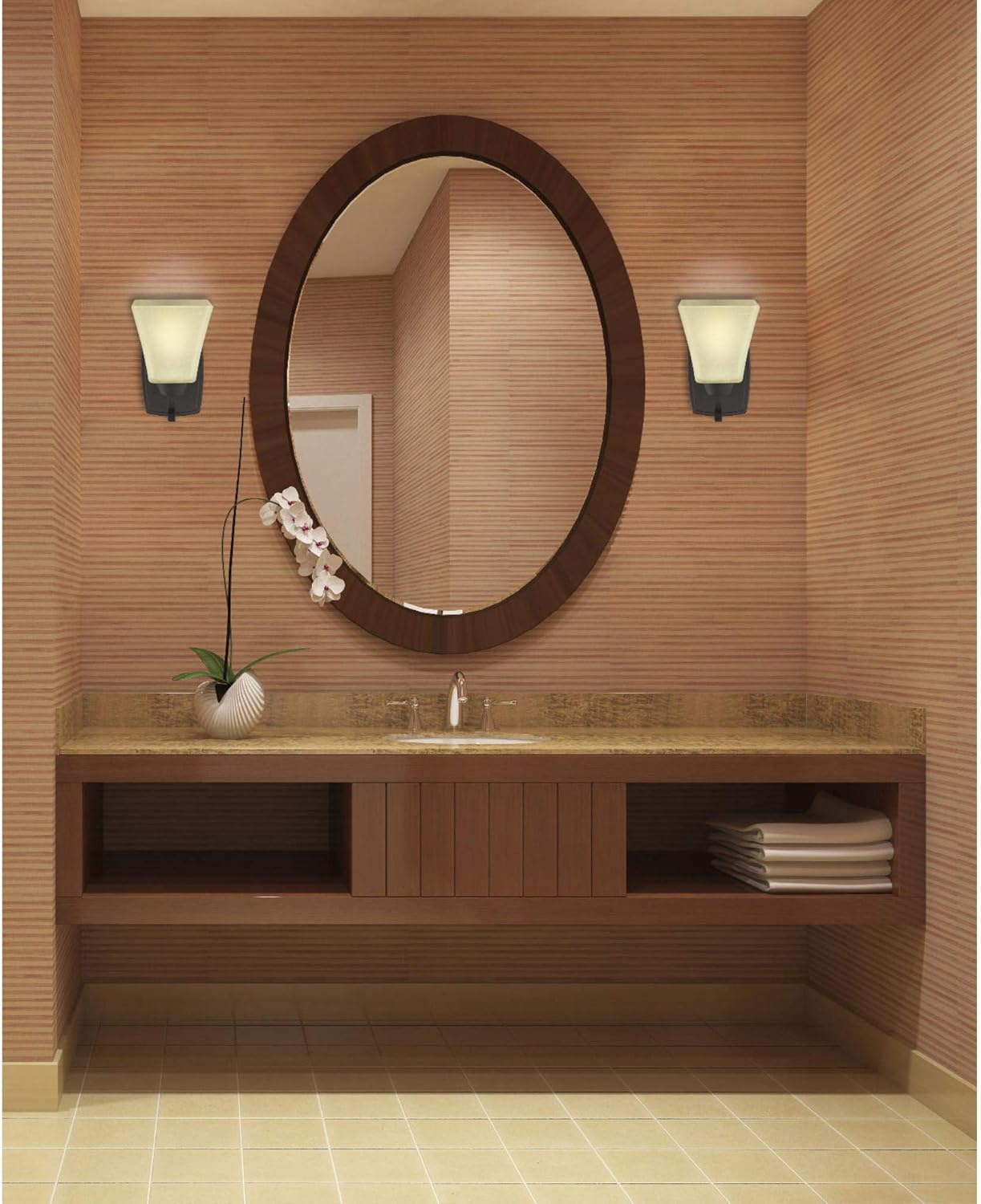 Westinghouse Midori 1-Light Oil Rubbed Bronze Wall Sconce