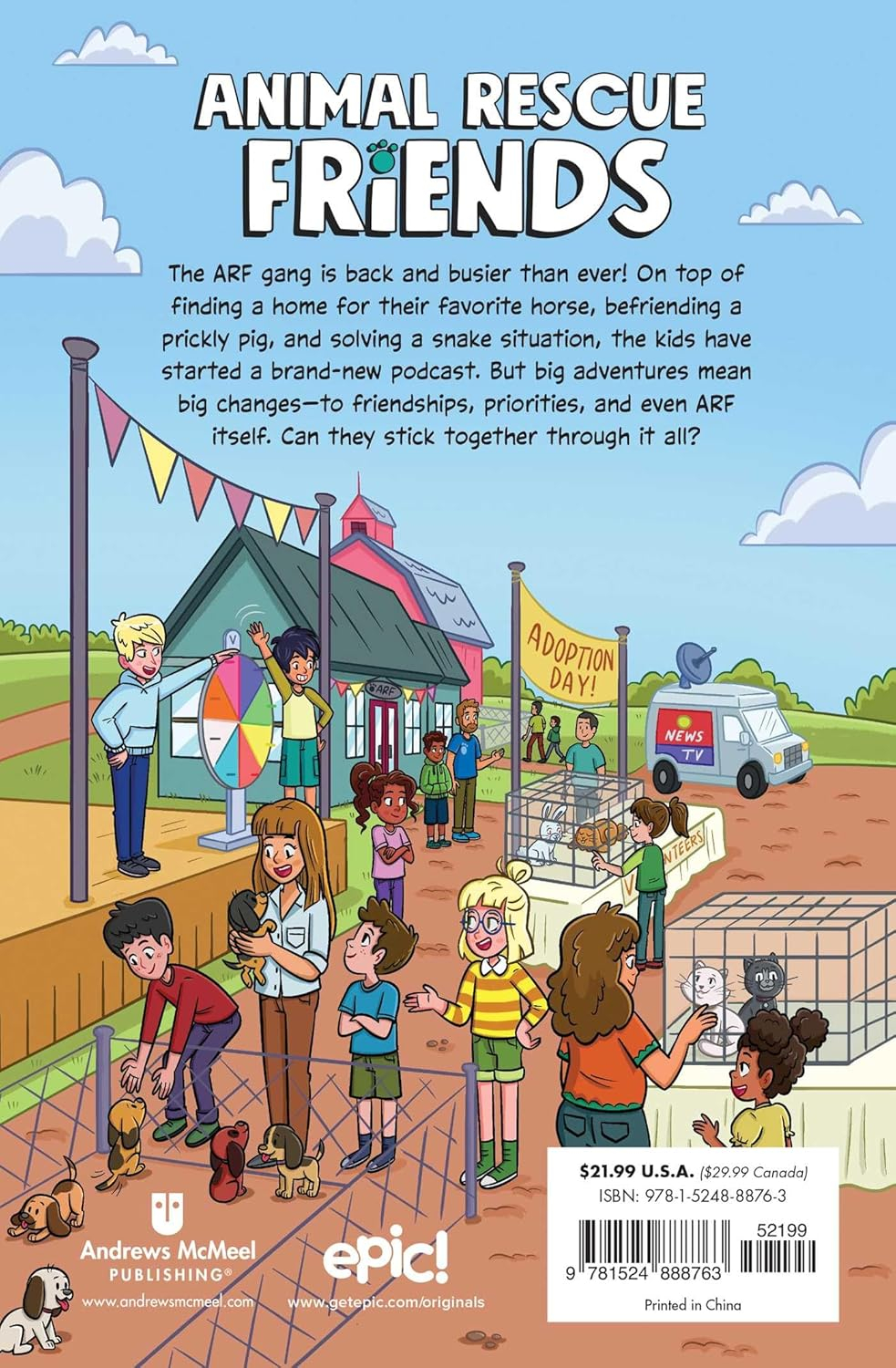 Animal Rescue Friends - by  Jana Tropper & Katie Longua (Paperback)