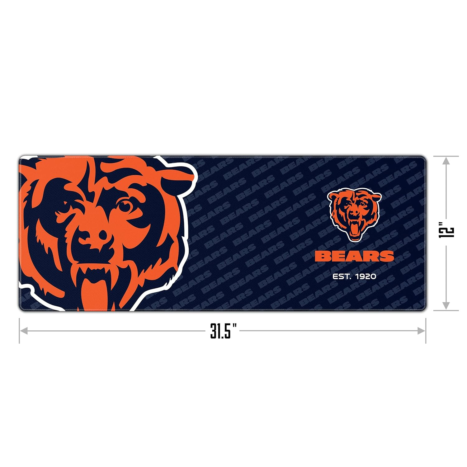 YouTheFan NFL Logo Series Deskpad, 31.5" x 12”