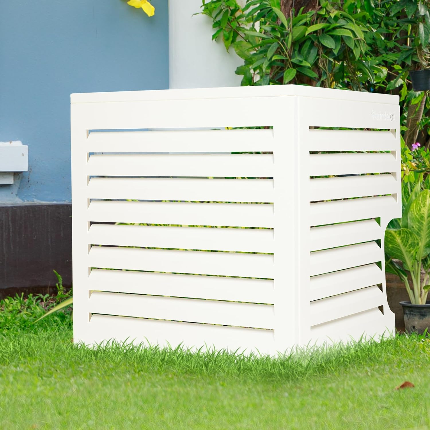 Airdeko HVAC- X Large 39.37-in W x 40.35-in H Central Air Conditioner Cover