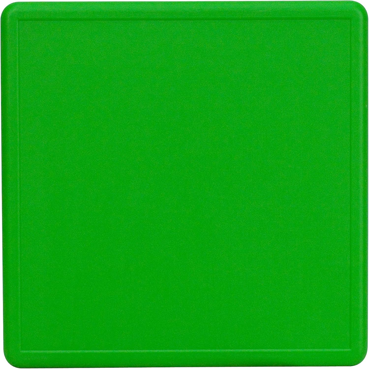Flash Furniture Wren 24'' Square Green Plastic Height Adjustable Activity Table