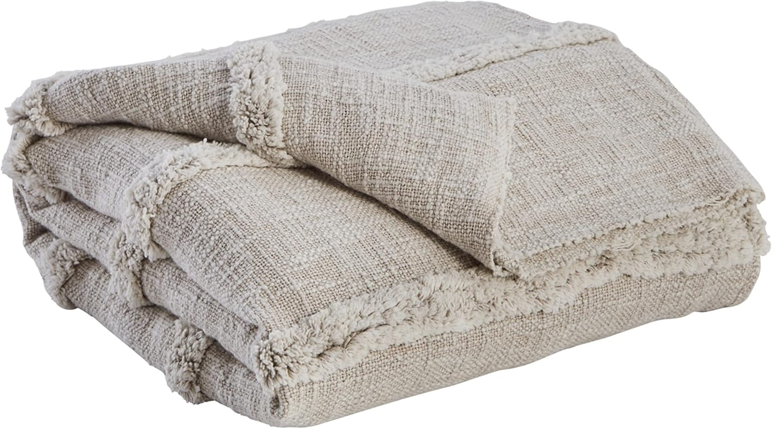 Signature Design by Ashley Casual Samsen Throw  Linen