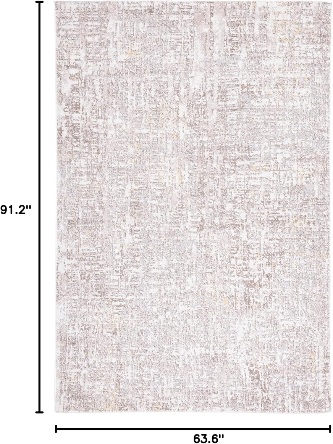 Toscana TOS688 Power Loomed Area Rug - Ivory/Beige - 5'3"x7'6" - Safavieh.