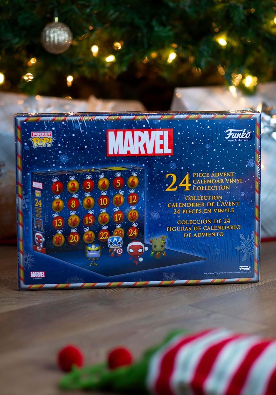 Funko Pop! Advent Calendar: Marvel Holiday 2022 - 24 Days W/ Pocket Pops