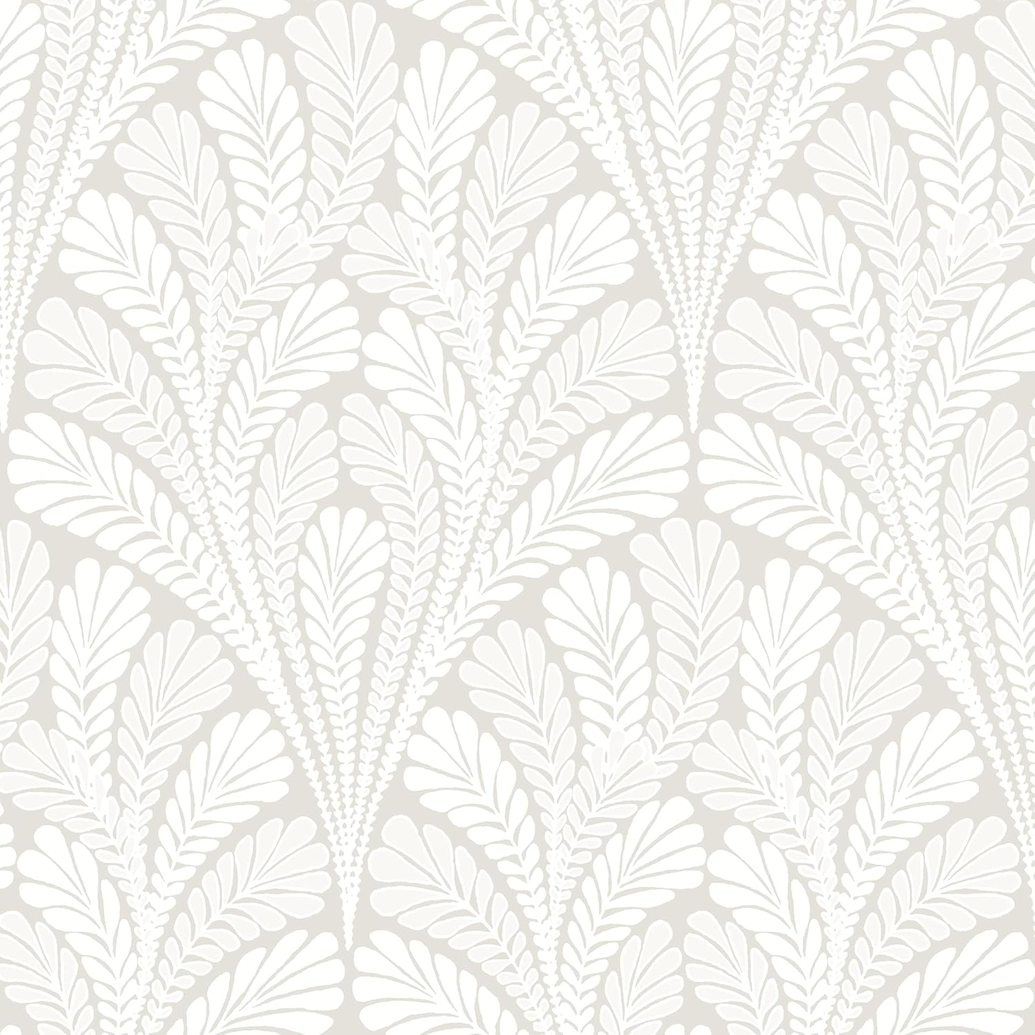 Décor Direct Fairfield, Vinyl, Prepasted, Damask Shell Damask, Wallpaper Covers About 56 sq. ft., 20.5 in x 33 ft