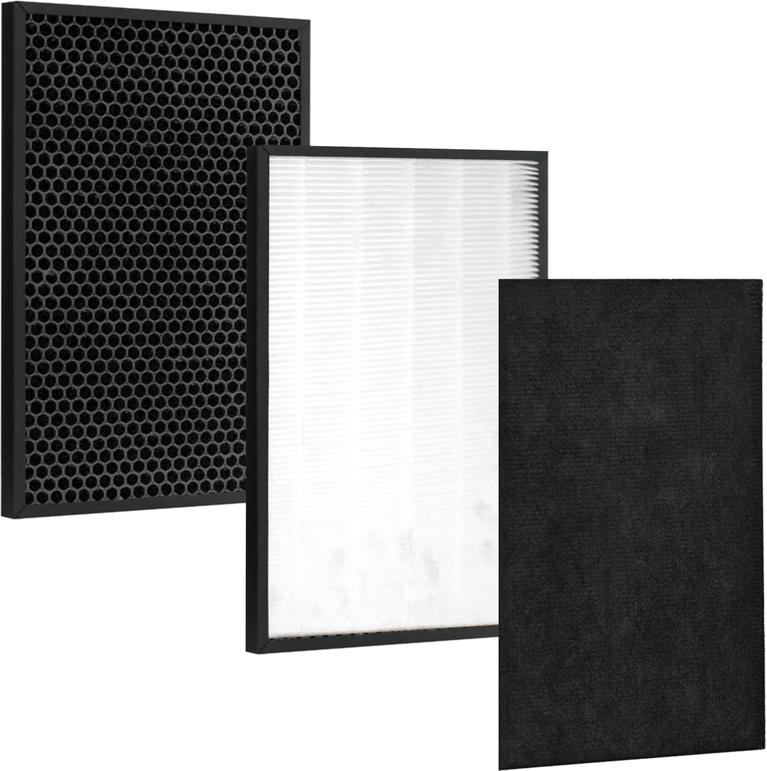 Fette Filter - Air Purifier Replacement HEPA + PRE-FILTER AND ACTIVATED CARBON FILTER PACK Compatible with BISSELL Air220 & Air320 Air Purifier Part # 2677, 2678, 3289, 3315, 2804, 3315 - Pack of 1