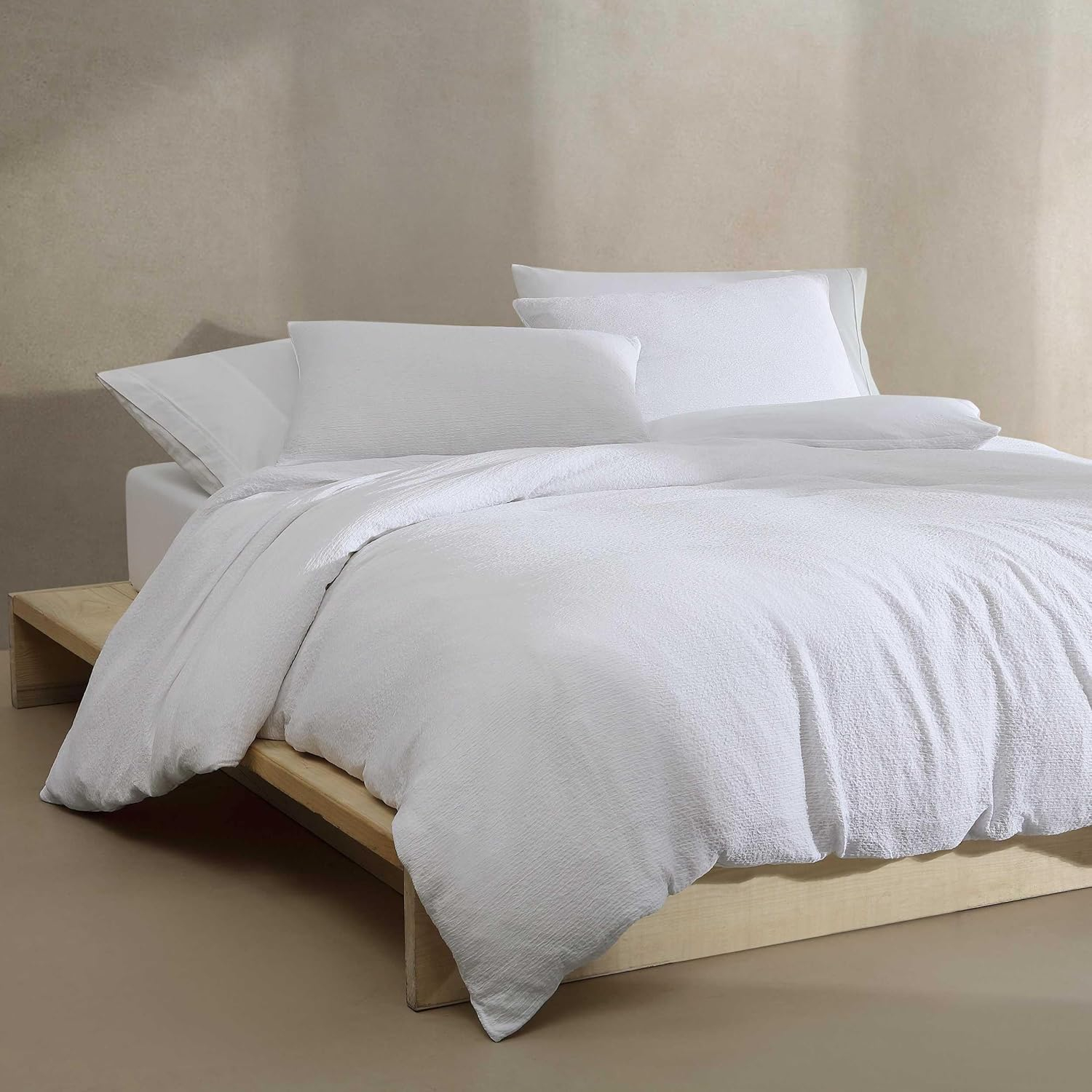 Calvin Klein Calvin Klein Seersucker Reversible 3 Piece Comforter Set