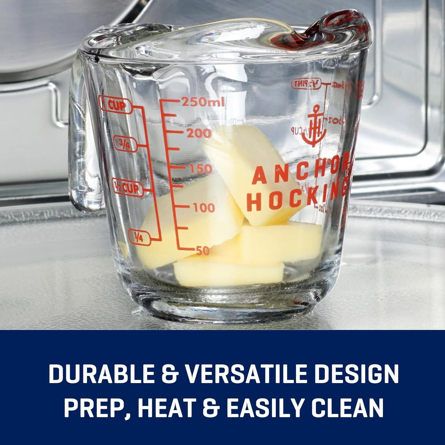 Anchor Hocking Glass Measuring Cup, 2 Cup