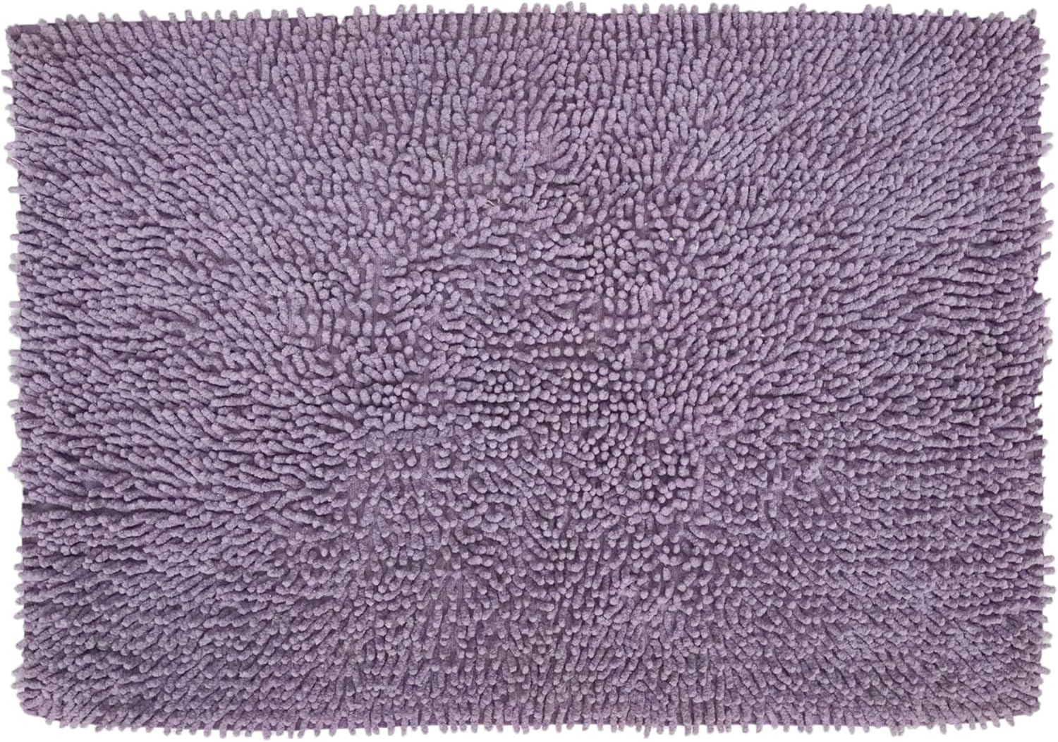 Home Weavers Fantasia Collection 100% Cotton Bathroom Rugs Set, Machine Washable Rug, Extra Soft & Water Absorbent bath Rug, Kitchen Mat, Bath Carpet, Bath Floor Mat Non Slip, 24"x40" Rectangle Purple