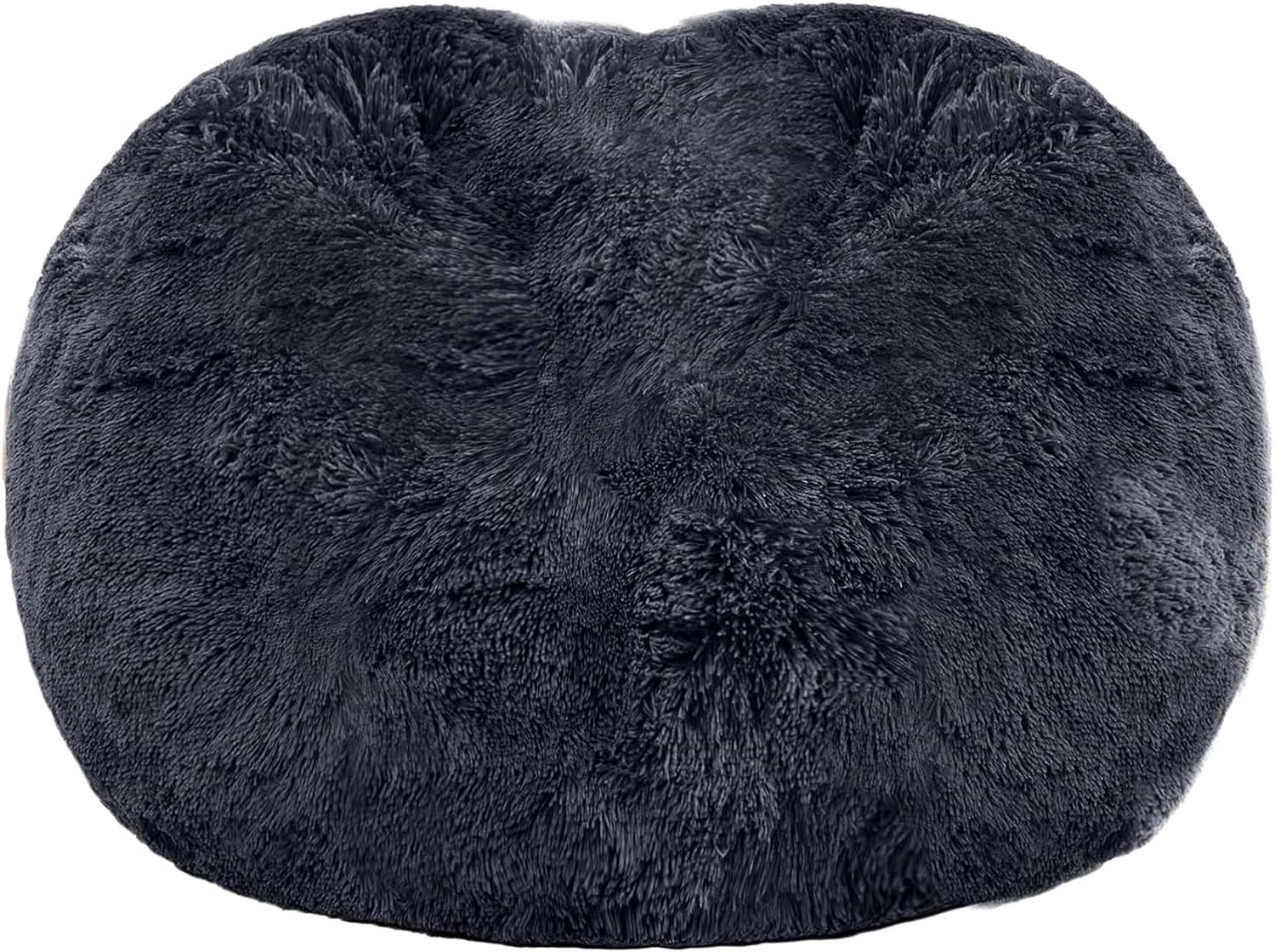 Giant Sherpa Bean Bag Chair Cover, Ultra Soft Bean Bag Bed (No Filler, Cover only), Large Round Soft Fluffy for Adults, Machine Washable Big Size Bean Bag Covers