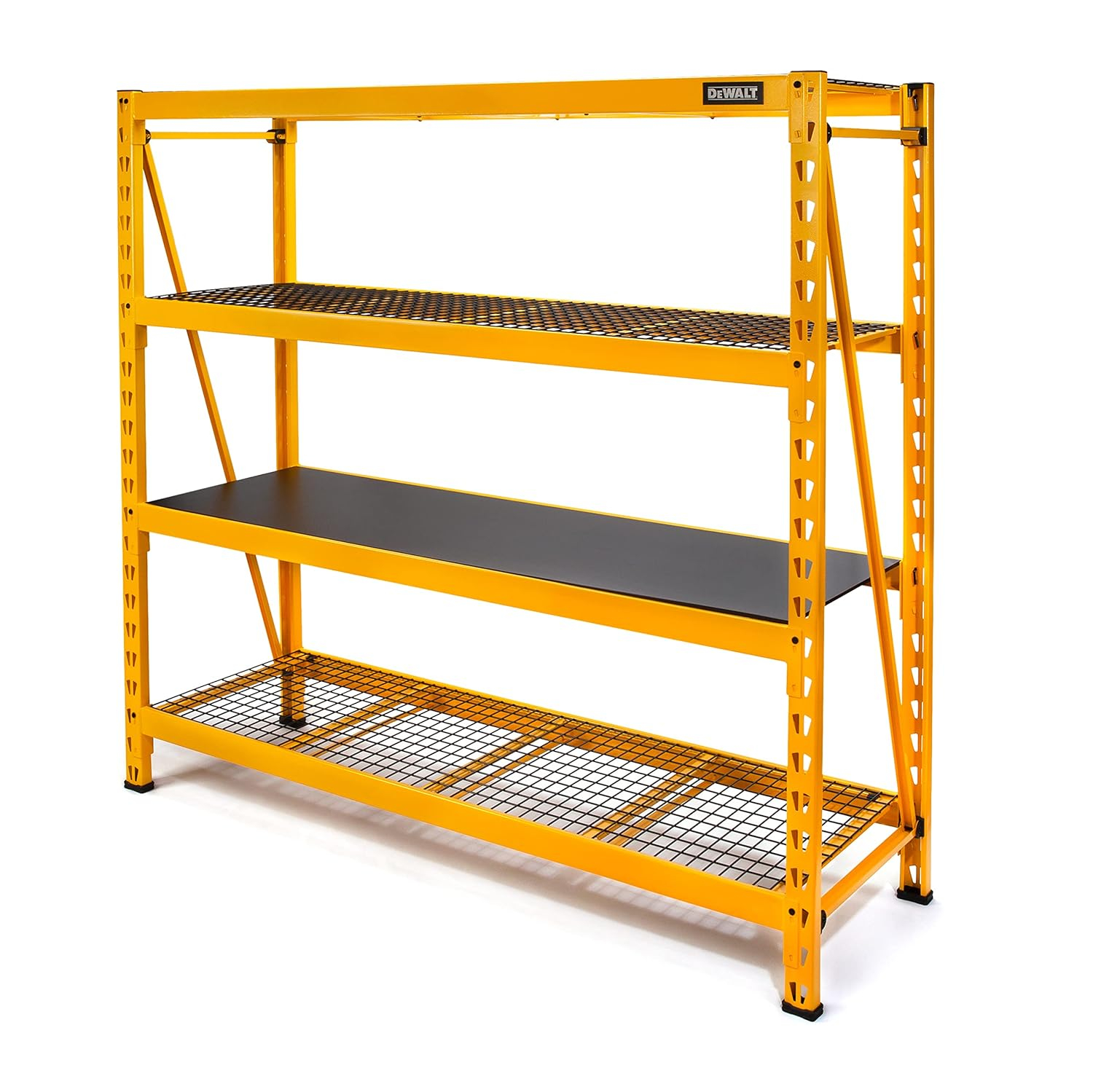 DeWalt Shelving 56829 Dewalt-Rak-Dxst10000 6Ft 4-Shlf Indust Rack,Yellow