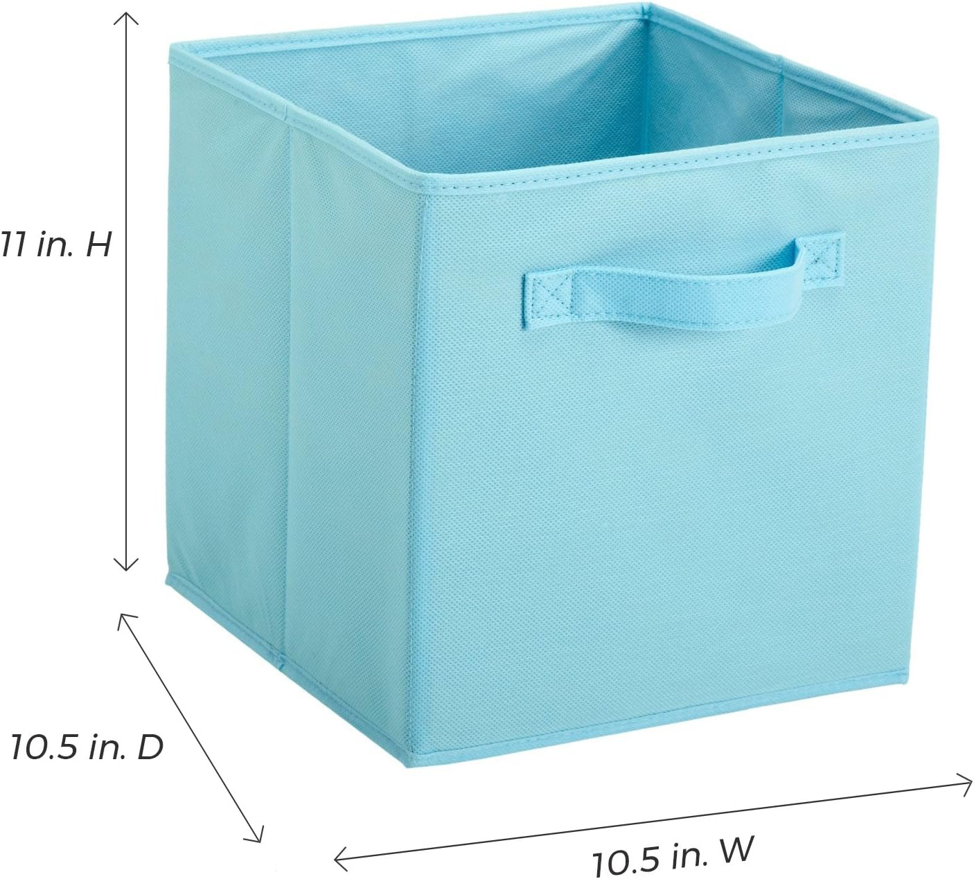 ClosetMaid 3879 Cubeicals Fabric Drawer, Light Blue, 2-Pack