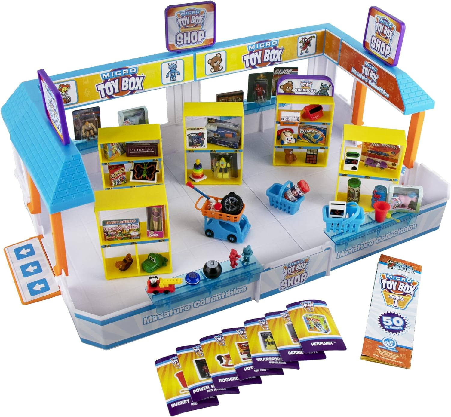 World's Smallest Micro Toy Box Store Playset, Multi