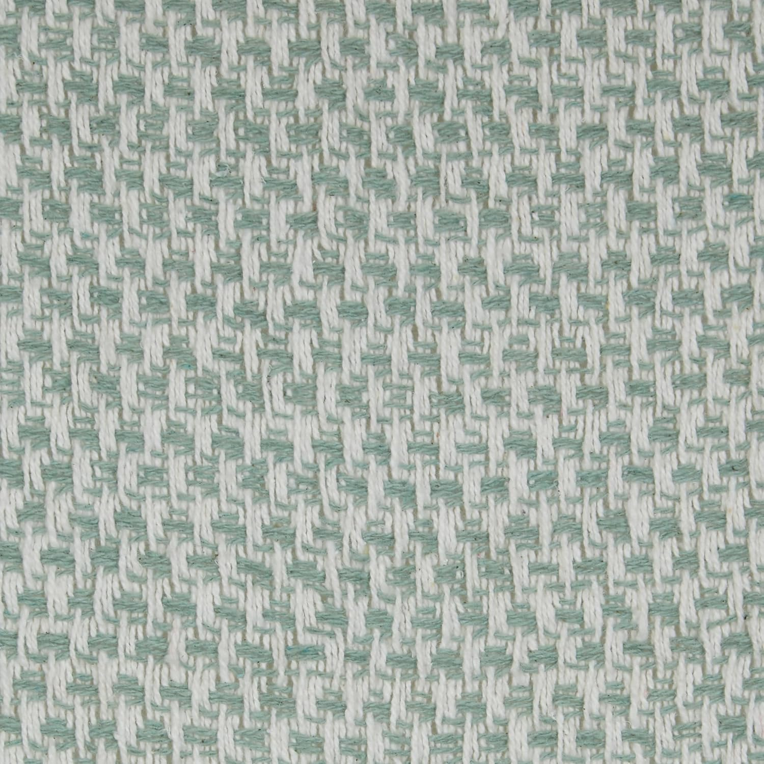 DII Textured Cotton Table Runner, Jadeite, 15"W x 108"L