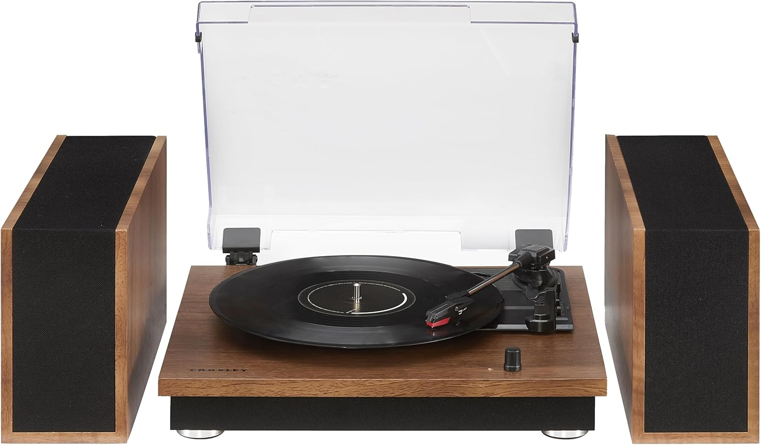 Crosley Riff Bluetooth Vinyl Record Player with Speakers, 3-Speed Turntable, 6 Modular Layouts