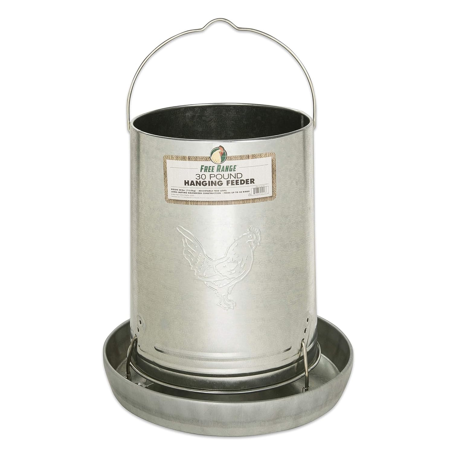 Harris Farms Hanging Poultry Feeder 30 Pounds